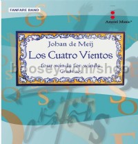 Los Cuatro Vientos (Fanfare Band Score & Parts)